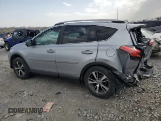 2017 Toyota RAV4 XLE with VIN 2T3WFREVXHW351376, listed as a Copart auction lot 49590425 with 81,597 mi miles and Salvage Title. Bid and sale history available at DreamBid. Image 2.