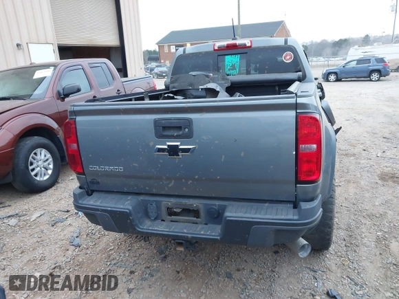 2018 Chevrolet Colorado 4WD ZR2 with VIN 1GCPTEE12J1297871, listed as a IAAI auction lot 41816842 with 101,872 mi miles. Bid and sale history available at carsss.com. Image 17.