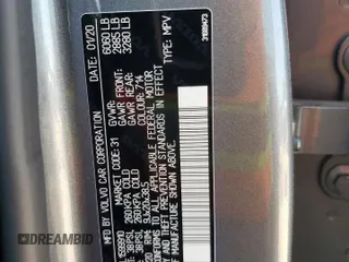 2020 Volvo XC90 Momentum with VIN YV4102PK2L1599910, listed as a Copart auction lot 51156635 with 70,995 mi miles and Salvage Title. Bid and sale history available at carsss.com. Image 15.