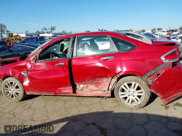 2009 Ford Focus SEL with VIN 1FAHP37N49W106730, listed as a IAAI auction lot 41838457 with 103,718 mi miles. Bid and sale history available at carsss.com. Image 14.