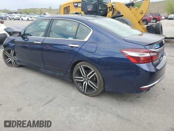 2016 Honda Accord Sport z VIN 1HGCR2F54GA194281, wystawiony jako Copart lot #55817345 z przebiegiem 122 592 mil mil oraz Szkoda całkowita • Salvage title. Historia ofert i sprzedaży dostępna na DreamBid. Obrazek 2.