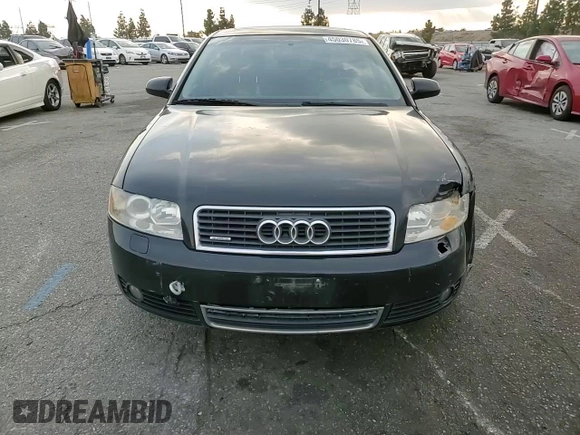 2003 Audi A4 1.8T with VIN WAULC68E03A292218, listed as a Copart auction lot 45030785 with 170,803 mi miles and Salvage Title. Bid and sale history available at carsss.com. Image 10.