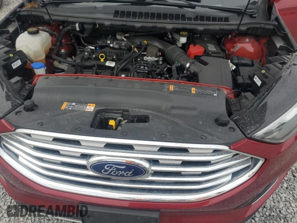 2019 Ford Edge SEL with VIN 2FMPK4J9XKBB18955, listed as a Copart auction lot 54442795 with 72,565 mi miles and Salvage Title. Bid and sale history available at carsss.com. Image 12.