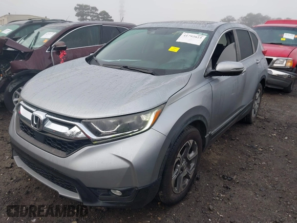 2017 Honda CR-V EX-L with VIN 7FARW1H82HE005837, listed as a IAAI auction lot 41792823 with 182,197 mi miles. Bid and sale history available at carsss.com. Image 17.