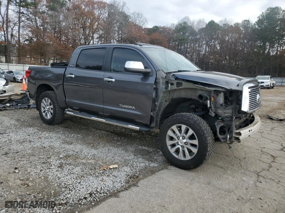 2011 Toyota Tundra 4WD Truck LTD with VIN 5TFHW5F19BX168857, listed as a Copart auction lot 84898764 with NaN miles and Salvage Title. Bid and sale history available at carsss.com. Image 4.