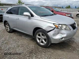 2010 Lexus RX 350 with VIN 2T2BK1BA7AC076736, listed as a Copart auction lot 57855605 with 156,298 mi miles and Salvage title. Bid and sale history available at DreamBid. Image 4.
