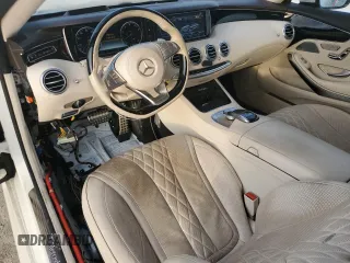 2017 Mercedes-Benz S 550 with VIN WDDXK8CB4HA030389, listed as a Copart auction lot 81334834 with 72,439 mi miles and Non Repairable. Bid and sale history available at DreamBid. Image 8.