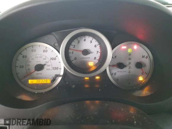2005 Toyota RAV4 with VIN JTEHD20V856043581, listed as a Copart auction lot 54433045 with 383,287 mi miles and Clean Title. Bid and sale history available at carsss.com. Image 9.