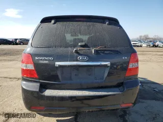 2007 Kia Sorento EX with VIN KNDJC736075685439, listed as a Copart auction lot 46603795 with 137,529 mi miles and Salvage Title. Bid and sale history available at carsss.com. Image 6.