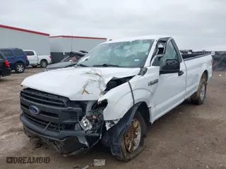 2019 Ford F-150 XL with VIN 1FTMF1CB3KKE16540, listed as a IAAI auction lot 41572630 with 73,954 mi miles. Bid and sale history available at carsss.com. Image 2.