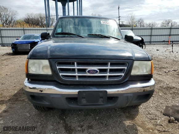 2002 Ford Ranger XL Fleet with VIN 1FTYR44U82PA99805, listed as a Copart auction lot 54264745 with 168,923 mi miles and Clean Title. Bid and sale history available at carsss.com. Image 5.