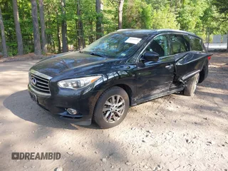 2014 Infiniti QX60 with VIN 5N1AL0MM1EC532643, listed as a IAAI auction lot 42161193 with 107,325 mi miles and . Bid and sale history available at DreamBid. Image 17.