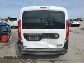 2017 Ram ProMaster City Cargo Tradesman with VIN ZFBERFAB2H6E12028, listed as a Copart auction lot 50894335 with 93,474 mi miles and Salvage Title. Bid and sale history available at carsss.com. Image 6.
