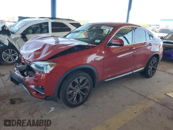 2016 BMW X4 xDrive28i z VIN 5UXXW3C56G0M89681, wystawiony jako Copart lot #50584395 z przebiegiem 128 910 mil mil oraz Szkoda całkowita • Salvage title. Historia ofert i sprzedaży dostępna na DreamBid. Obrazek 1.