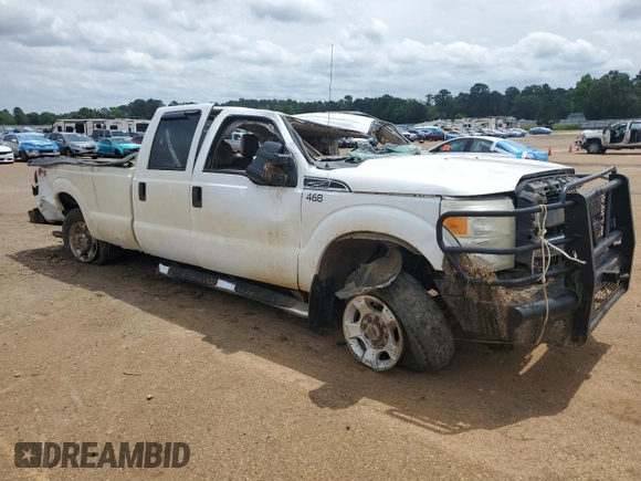 2013 Ford F-250 XL with VIN 1FT7W2B60DEA55468, listed as a Copart auction lot 54535265 with 391,803 mi miles and Salvage title. Bid and sale history available at DreamBid. Image 4.