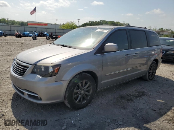 2015 Chrysler Town & Country S with VIN 2C4RC1HG3FR675622, listed as a Copart auction lot 54154035 with 167,841 mi miles and Clean Title. Bid and sale history available at carsss.com. Image 1.