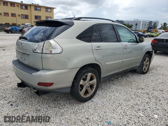 2005 Lexus RX 330 with VIN 2T2GA31U15C024041, listed as a Copart auction lot 65141585 with 236,278 mi miles and Salvage title. Bid and sale history available at DreamBid. Image 3.
