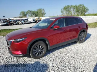 2021 Mazda CX-9 Touring z VIN JM3TCBCY7M0540329, wystawiony jako Copart lot #66481584 z przebiegiem 21 021 mil mil oraz Szkoda całkowita • Salvage title. Historia ofert i sprzedaży dostępna na DreamBid. Obrazek 1.