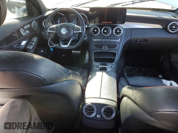 2017 Mercedes-Benz C 43 AMG with VIN 55SWF6EB2HU198159, listed as a Copart auction lot 44592335 with 101,243 mi miles and Clean Title. Bid and sale history available at DreamBid. Image 8.