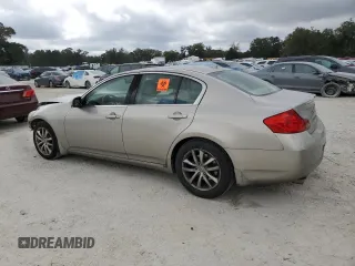 2008 Infiniti G35 Journey with VIN JNKBV61E28M212294, listed as a Copart auction lot 43658925 with 203,294 mi miles and Salvage Title. Bid and sale history available at DreamBid. Image 2.