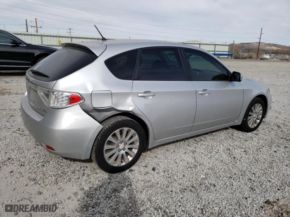 2008 Subaru Impreza Wagon (Natl) i w/Premium Pkg with VIN JF1GH61658H824088, listed as a Copart auction lot 48570945 with 135,661 mi miles and Salvage Title. Bid and sale history available at carsss.com. Image 3.