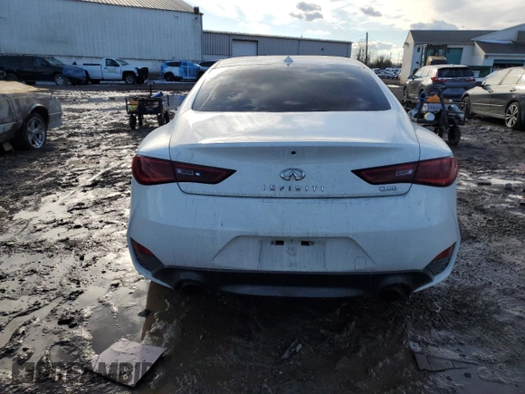 2017 Infiniti Q60 Sport with VIN JN1EV7EK5HM361533, listed as a Copart auction lot 42282715 with 95,439 mi miles and Salvage title. Bid and sale history available at DreamBid. Image 6.