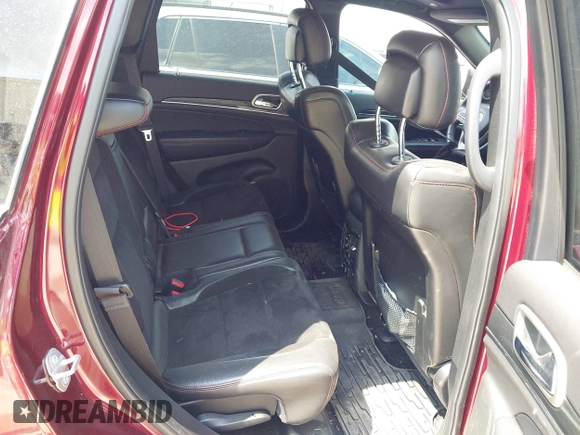 2017 Jeep Grand Cherokee Trailhawk with VIN 1C4RJFLG3HC699828, listed as a IAAI auction lot 42135444 with 98,596 mi miles and . Bid and sale history available at DreamBid. Image 8.