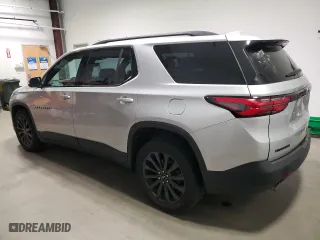 2022 Chevrolet Traverse RS with VIN 1GNERJKW2NJ108129, listed as a Copart auction lot 87928905 with 91,661 mi miles and Clean Title. Bid and sale history available at carsss.com. Image 2.