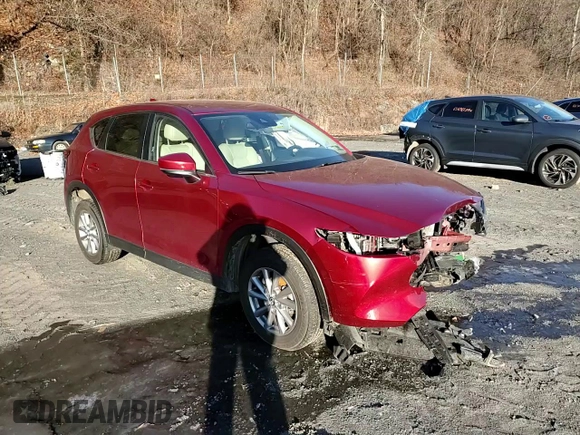 2023 Mazda CX-5 S Select with VIN JM3KFBBM1P0252294, listed as a Copart auction lot 84537504 with 27,206 mi miles and Salvage Title. Bid and sale history available at DreamBid. Image 14.