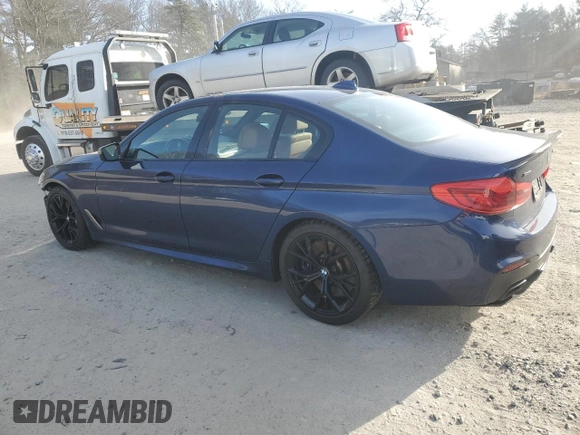 2020 BMW 5 Series M550i xDrive с VIN WBAJS7C02LCE21157, выставлен на аукционе Copart как лот 87420314 с пробегом 65 919 миль миль и Списание • Salvage title. История ставок и продаж доступна на DreamBid. Изображение 2.