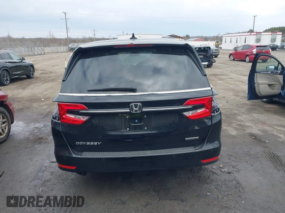 2023 Honda Odyssey Touring with VIN 5FNRL6H81PB068721, listed as a IAAI auction lot 41489618 with 20,202 mi miles and . Bid and sale history available at DreamBid. Image 17.