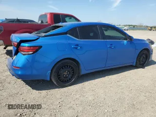 2024 Nissan Sentra SV with VIN 3N1AB8CV4RY209736, listed as a Copart auction lot 47422365 with 21,329 mi miles and Salvage Title. Bid and sale history available at DreamBid. Image 3.