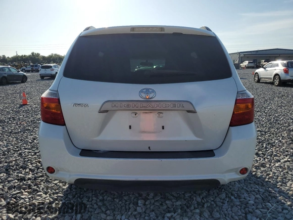2009 Toyota Highlander with VIN JTEDA41A592004992, listed as a Copart auction lot 64063695 with 96,853 mi miles and Salvage title. Bid and sale history available at DreamBid. Image 6.