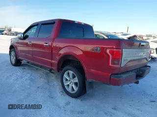 2017 Ford F-150 XL with VIN 1FTEW1EG6HFA47588, listed as a IAAI auction lot 41707391 with 71,529 mi miles. Bid and sale history available at carsss.com. Image 3.