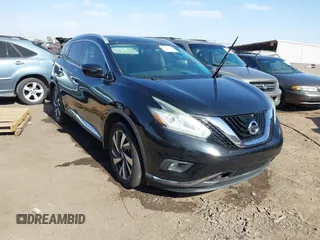 2018 Nissan Murano S z VIN 5N1AZ2MG7JN135859, wystawiony jako IAAI lot #41638327 z przebiegiem 62 515 mil mil oraz . Historia ofert i sprzedaży dostępna na DreamBid. Obrazek 1.