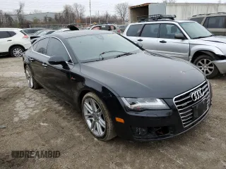 2015 Audi A7 3.0 Premium Plus with VIN WAUWGAFC7FN010322, listed as a Copart auction lot 38661454 with 114,273 mi miles. Bid and sale history available at carsss.com. Image 4.