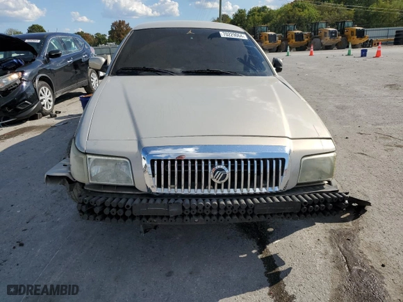 2007 Mercury Grand Marquis GS with VIN 2MEFM74V57X603310, listed as a Copart auction lot 70229064 with 119,536 mi miles and Salvage Title. Bid and sale history available at carsss.com. Image 5.
