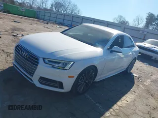 2018 Audi A4 Premium Plus with VIN WAULMAF42JA067113, listed as a IAAI auction lot 41411398 with 49,603 mi miles. Bid and sale history available at carsss.com. Image 17.