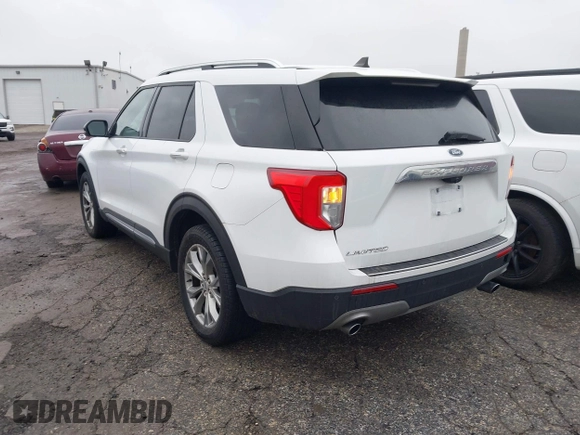 2021 Ford Explorer Limited with VIN 1FMSK8FH7MGB06002, listed as a IAAI auction lot 41452075 with 79,105 mi miles. Bid and sale history available at carsss.com. Image 3.