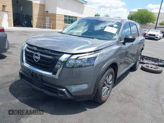 2024 Nissan Pathfinder S with VIN 5N1DR3AA3RC296378, listed as a IAAI auction lot 42249673 with 10,309 mi miles and . Bid and sale history available at DreamBid. Image 18.