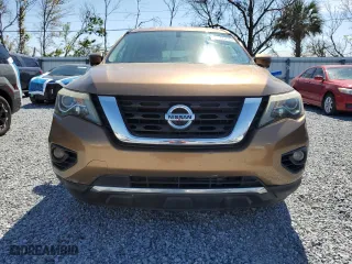 2017 Nissan Pathfinder SV with VIN 5N1DR2MN6HC609124, listed as a Copart auction lot 47465715 with 169,615 mi miles and Clean Title. Bid and sale history available at carsss.com. Image 5.