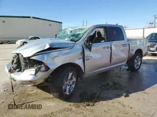 2019 Ram 1500 Classic Lone Star with VIN 1C6RR6LT8KS521388, listed as a Copart auction lot 85582824 with 0 mi miles and Salvage Title. Bid and sale history available at carsss.com. Image 1.