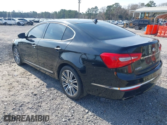 2014 Kia Cadenza Premium with VIN KNALN4D78E5148756, listed as a IAAI auction lot 41518113 with 109,613 mi miles. Bid and sale history available at carsss.com. Image 3.