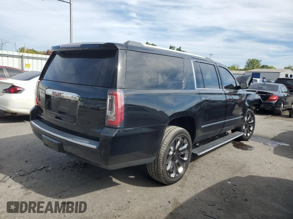 2018 GMC Yukon XL Denali with VIN 1GKS2HKJ1JR352335, listed as a Copart auction lot 71974934 with 63,038 mi miles and Salvage Title. Bid and sale history available at carsss.com. Image 3.