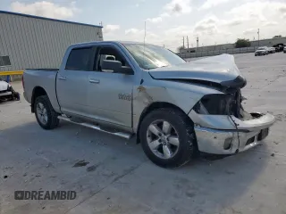 2018 Ram 1500 Big Horn with VIN 1C6RR6LG0JS340481, listed as a Copart auction lot 61254065 with Not provided miles and Salvage title. Bid and sale history available at DreamBid. Image 4.