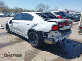 2013 Dodge Charger Police with VIN 2C3CDXAT4DH715047, listed as a IAAI auction lot 41987193 with 115,711 mi miles and . Bid and sale history available at DreamBid. Image 3.