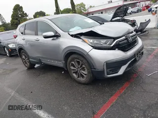 2020 Honda CR-V EX with VIN 7FARW1H52LE020448, listed as a IAAI auction lot 42025384 with 81,716 mi miles and . Bid and sale history available at carsss.com. Image 1.