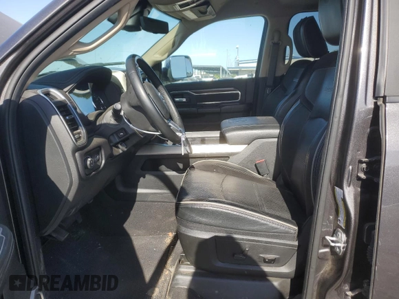 2022 Ram 2500 Laramie with VIN 3C6UR5FL9NG166078, listed as a Copart auction lot 60543875 with 51,198 mi miles and Salvage title. Bid and sale history available at DreamBid. Image 7.