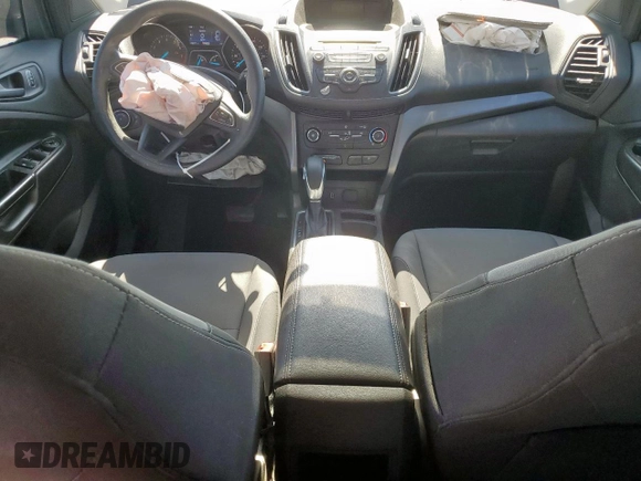 2017 Ford Escape S with VIN 1FMCU0F73HUC10243, listed as a Copart auction lot 57957465 with 79,377 mi miles and Salvage title. Bid and sale history available at DreamBid. Image 8.