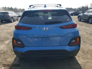 2021 Hyundai Kona SEL Plus with VIN KM8K6CAA8MU610223, listed as a Copart auction lot 47034355 with 70,678 mi miles and Salvage Title. Bid and sale history available at carsss.com. Image 6.